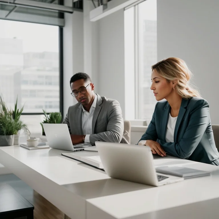 Group of people discussing ethical resource planning